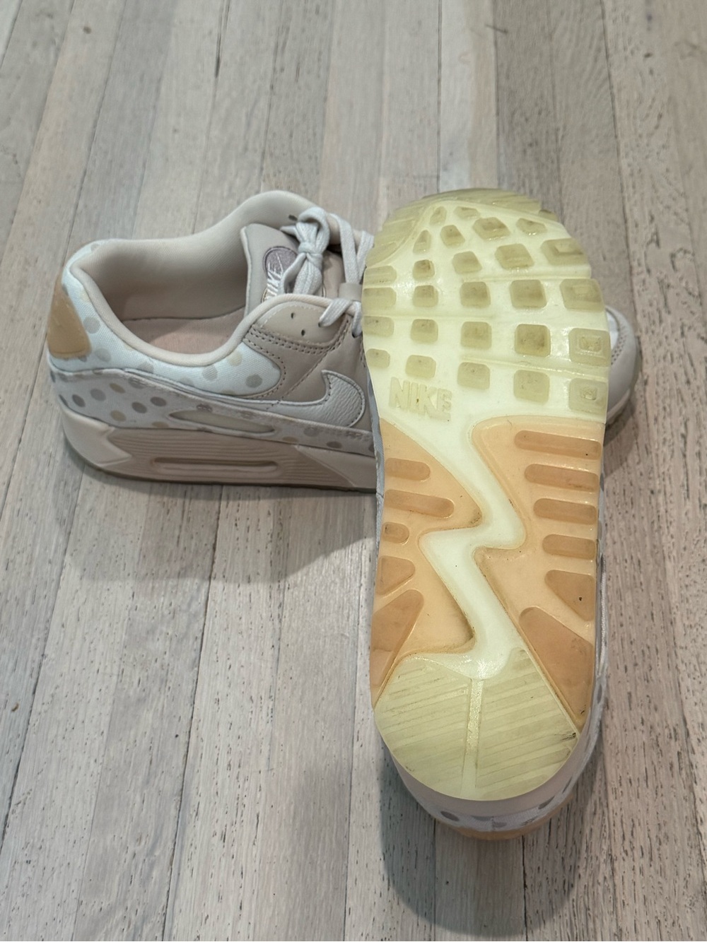 Nike Air Max 90 "Venn Diagram" Polka Dot - Worn Once - Men's 11.5 - Picture 7 of 7